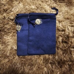 Set Of 2 Tory Burch Dust Bags For Accessories